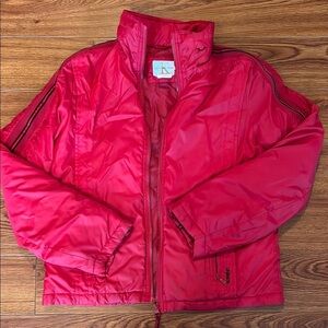 Vintage Calvin Klein Red Jacket